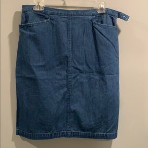 Denim skirt